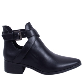 PA1 Hewitt Black Boots ausschneiden schwarz