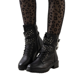 Schwarze Damenschuhe Menez