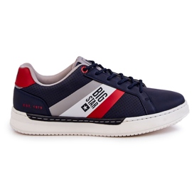 Classic Herren Sportschuhe Memory Foam Big Star KK174058 Marineblau