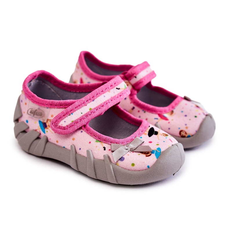 BEFADO S.A. Hausschuhe der Ballerina Befado Balletnica 109P248 Pink rosa