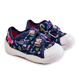 BEFADO S.A. Kinder Sneakers Superbohater Befado 907P149 Navy marineblau