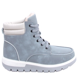 BM Isolierte Stiefel von Germano L. GREY grau