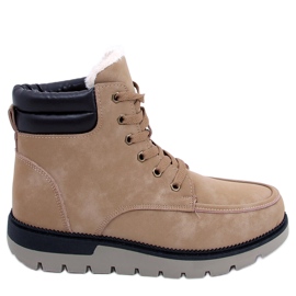 BM Isolierte Stiefel von Germano Camel beige