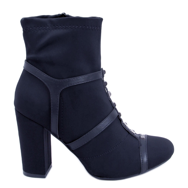 BM Shelley Schwarze High Heels