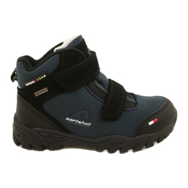 American Club Softshell-Stiefel mit WT69 Navy-Membran schwarz navy blau