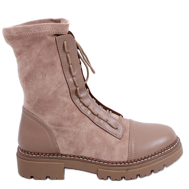 PA1 Cyrus Khaki Arbeitsstiefel für Damen beige