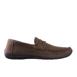 BM Pearse braune Herren-Slipper