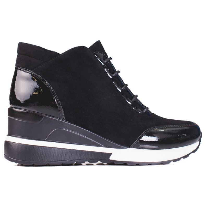 W. Potocki Potocki Damen Sportstiefel mit Isolierung schwarz