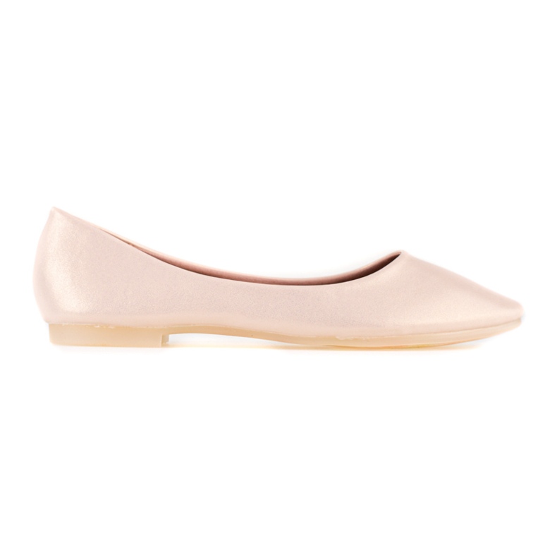 Klassische beige Shelovet Damenballerinas