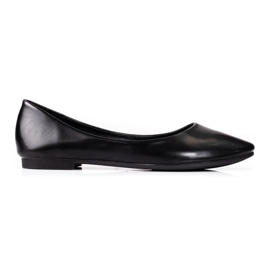 Klassische schwarze Ballerinas für Damen