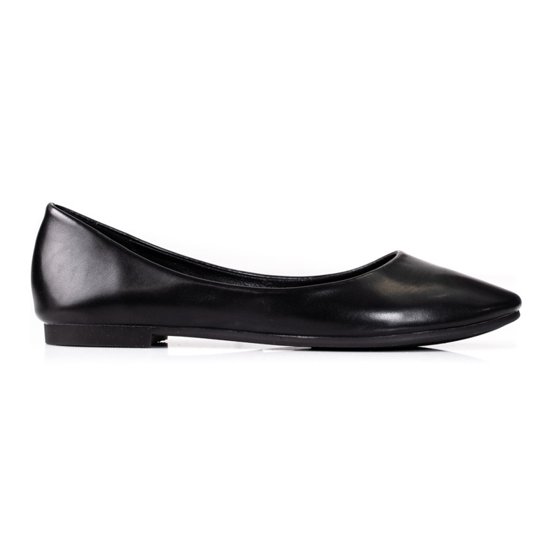 Klassische schwarze Ballerinas für Damen