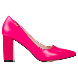 Pumps für Frauen auf der Shelovet Fuchsia Post rosa