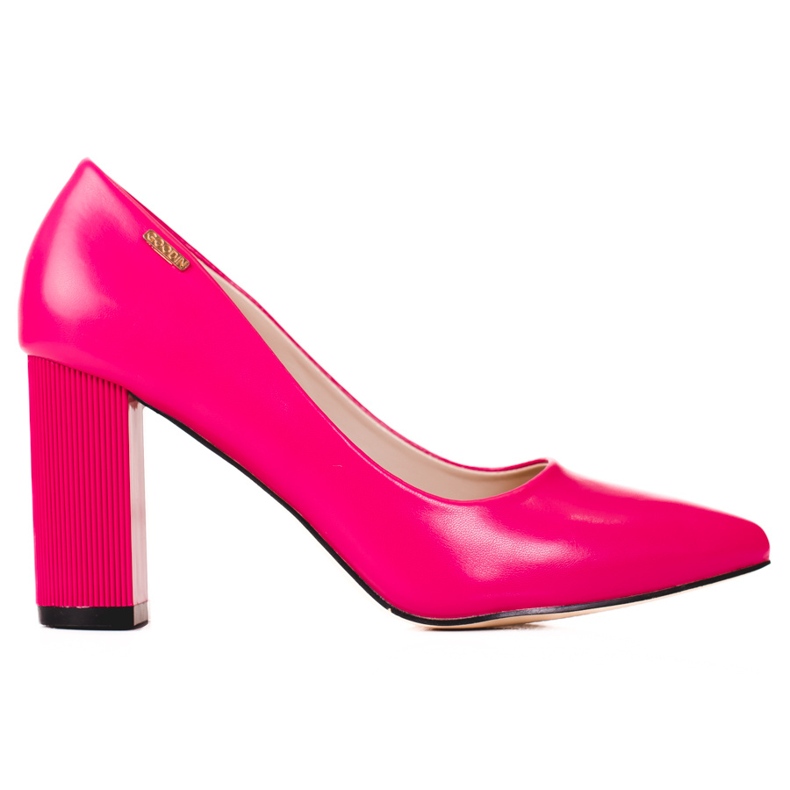Pumps für Frauen auf der Shelovet Fuchsia Post rosa