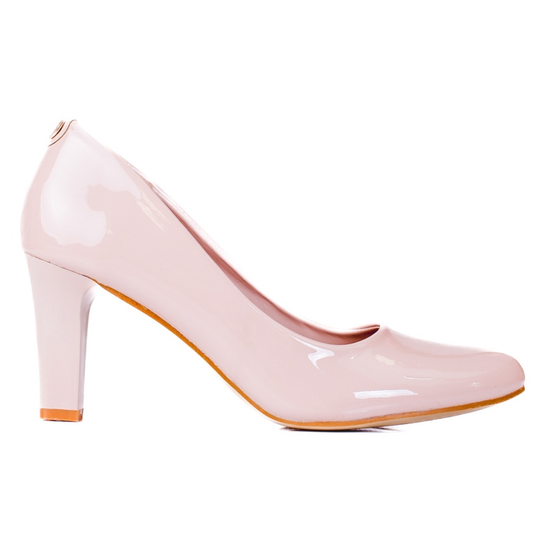 Beige Shelovet Damenpumps, lackiert