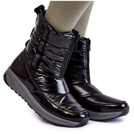 Schneestiefel für Damen Big Star KK274392 Schwarz