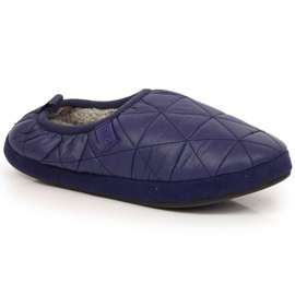 Herrenpantoffeln, isoliert mit einem Gummiband, marineblau Big Star KK174364