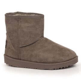 Isolierte Schneestiefel aus Wildleder NEWS W EVE186B braun