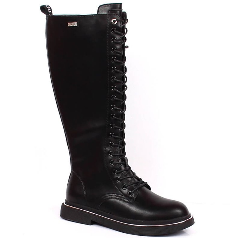 Gepolsterte Stiefel Goe W INT1770 schwarz