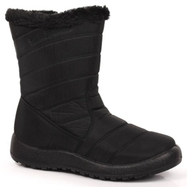 NEWS EVE378A isolierte Schneestiefel schwarz