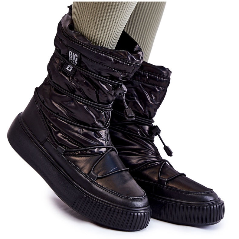 Isolierte Schneestiefel für Damen Big Star KK274193 Schwarz