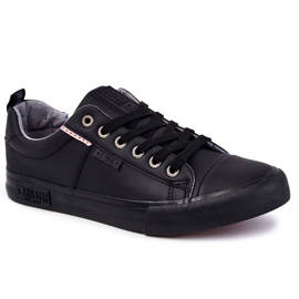 Low Herren Sneakers Big Star KK174004 Schwarz