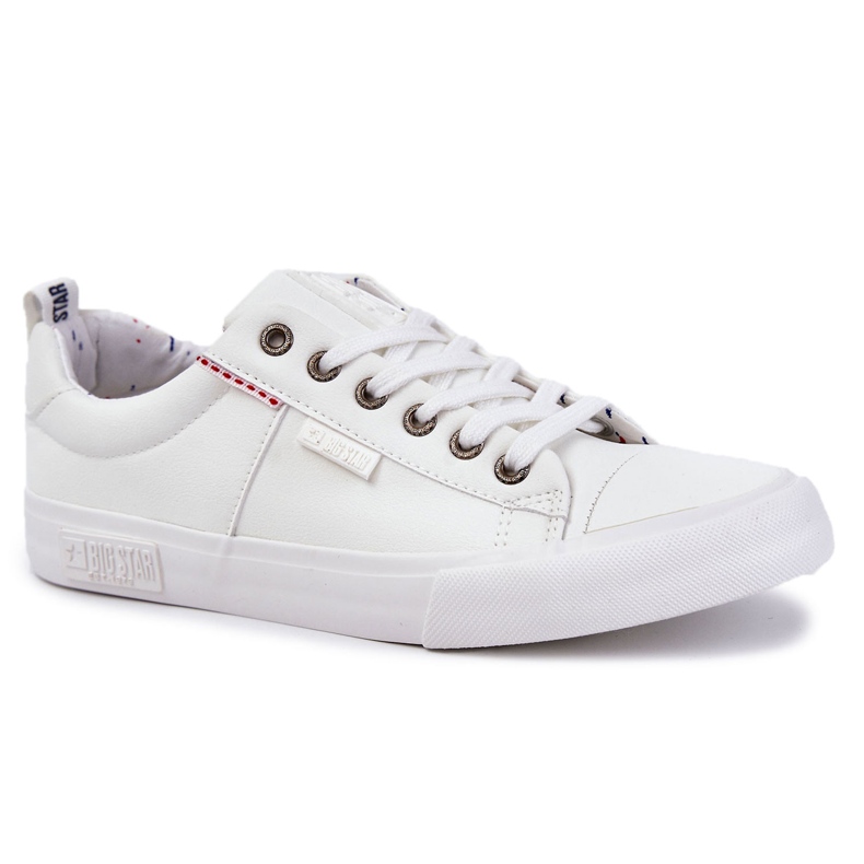 Low Herren Sneakers Big Star KK174003 Weiß
