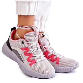 Damen Sportschuhe Sneakers Big Star KK274060 Grau