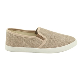 Sabatina DMC-15 goldene Slip-On-Sneakers