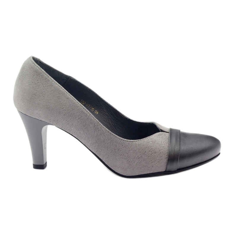 Damen-Lederpumps Grau Espinto 532/1