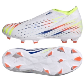 Adidas Predator Edge.3 Ll Fg Jr GW0984 Fußballschuhe weiß weiß