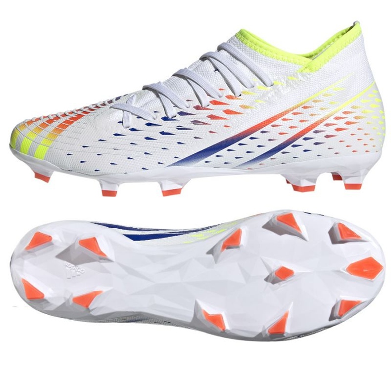 Adidas Predator Edge.3 Fg M GW1002 Fußballschuhe weiß weiß