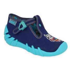 Befado Kinderschuhe 110P440 marineblau blau