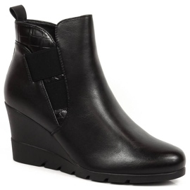 Isolierte Keilstiefel Filippo W PAW386 schwarz