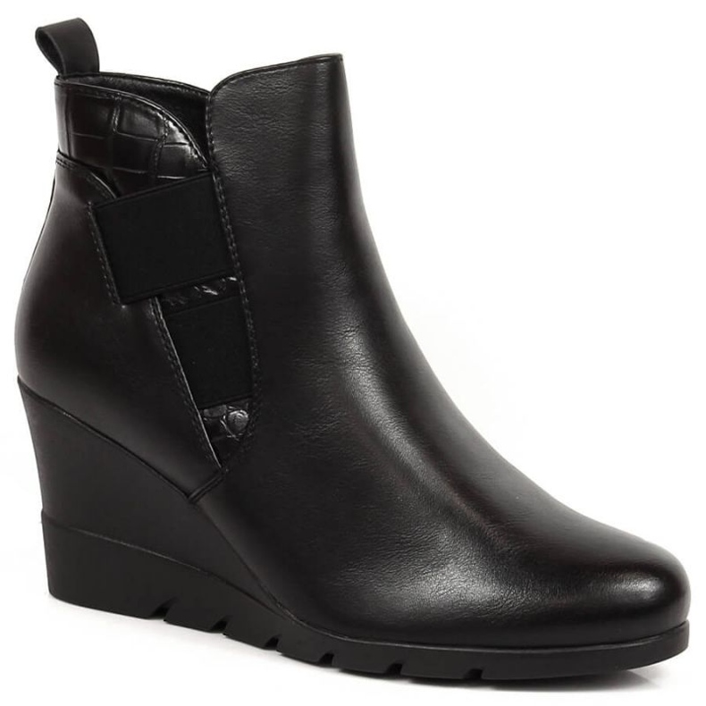 Isolierte Keilstiefel Filippo W PAW386 schwarz