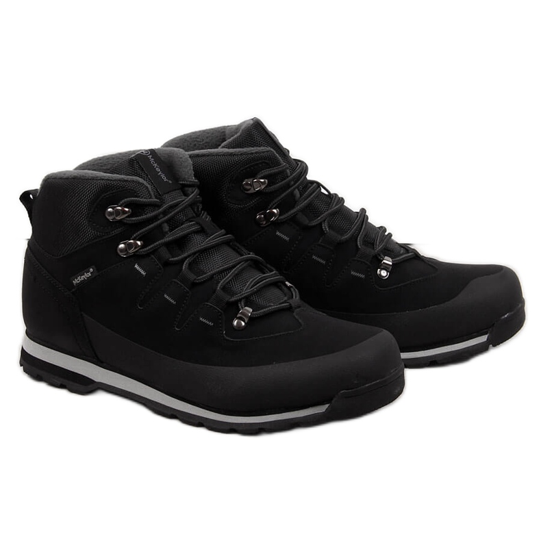 Schwarze McKeylor isolierte Herrenstiefel