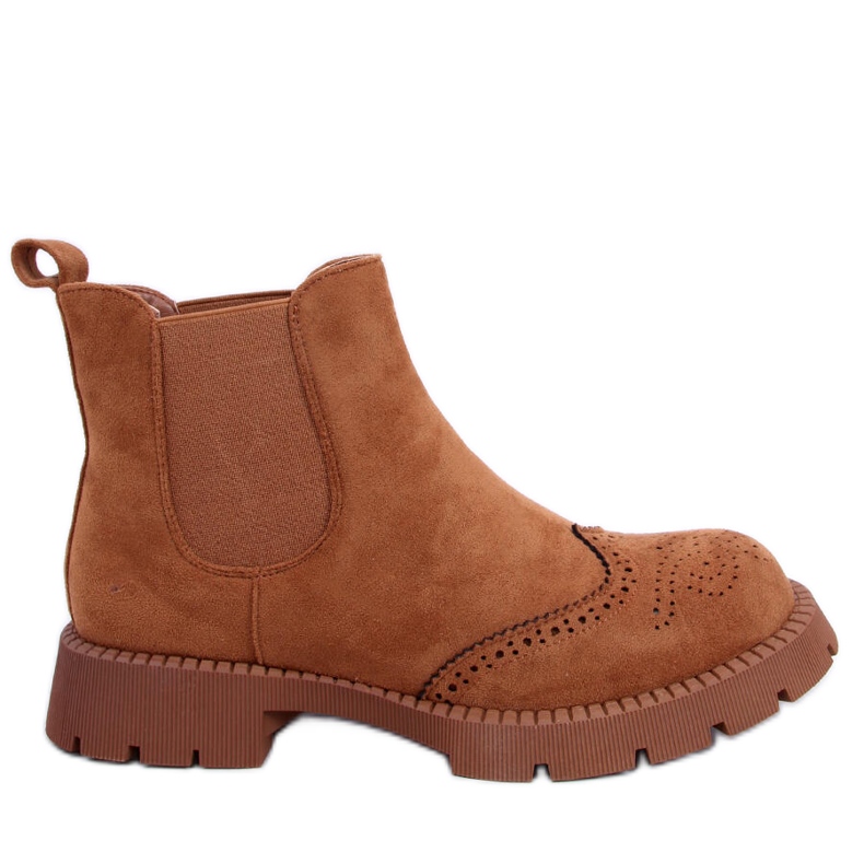 PA1 Ethel Camel Chelsea-Stiefel für Damen braun