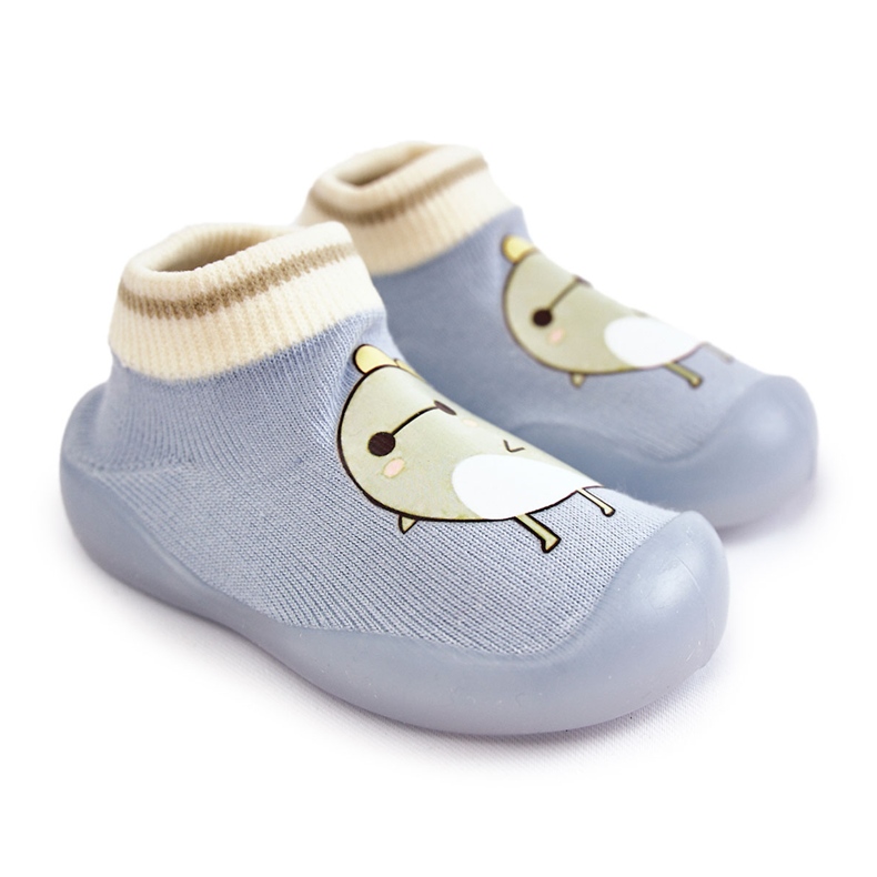 BEFADO S.A. Kinderhausschuhe Niechodki Befado 002P025 Blau