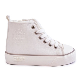 Hoher Kindersneaker Big Star KK374227 Weiß