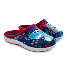 Kinderhausschuhe Inblu B9000049 Marineblau rot