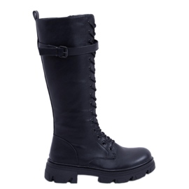 BM Shears Schwarze Reitstiefel für Damen