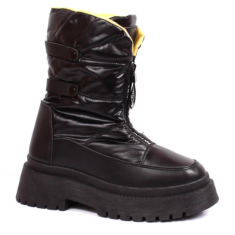 Schneestiefel für Damen mit Vinceza-Steppung in Schwarz