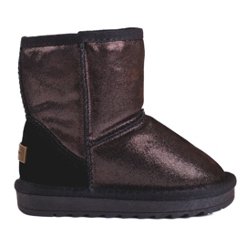 Braune Schneestiefel für Mädchen