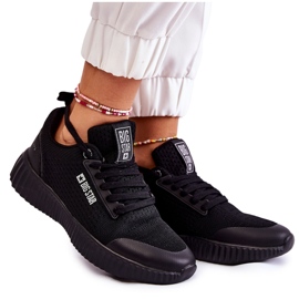 Damen Sneakers Big Star KK274063 Schwarz