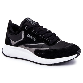 Herren Sportschuhe Big Star KK174024 Schwarz