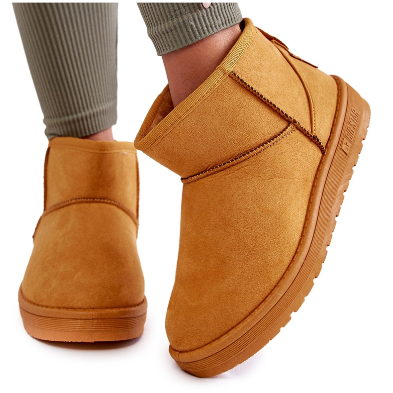 Isolierte Schneestiefel für Damen Big Star KK274289 Orange