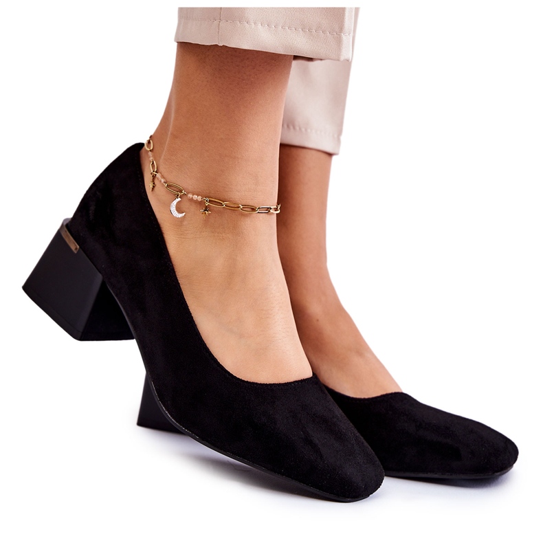 Wildlederpumps La.Fi 230034B-SU Schwarz