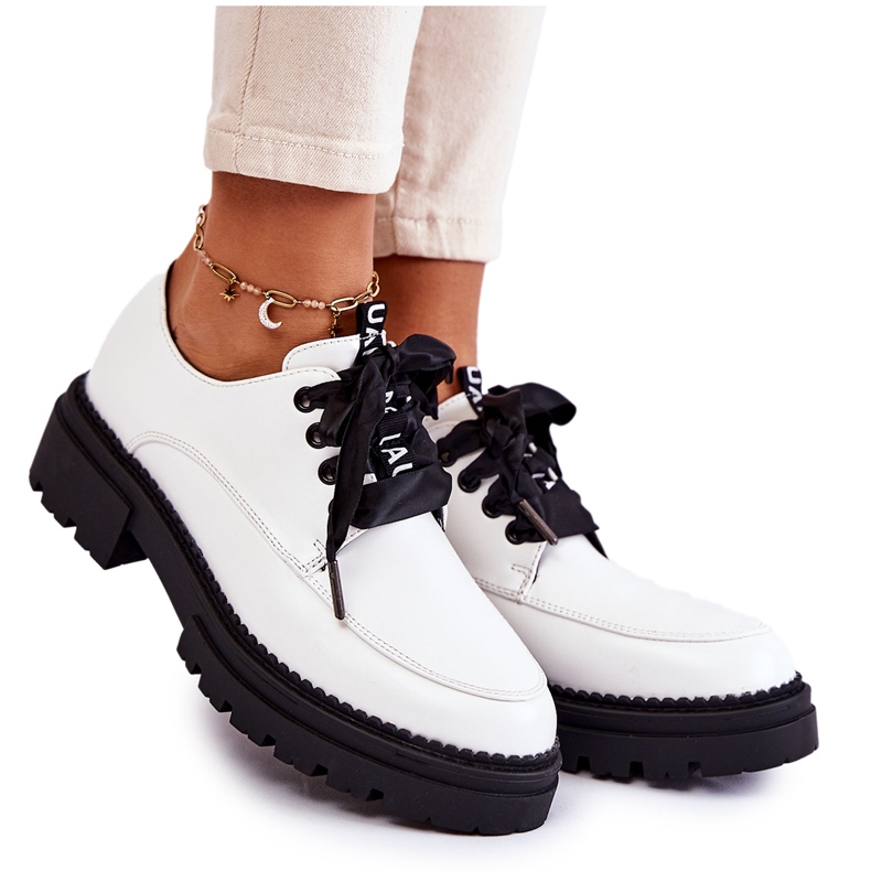 Damen Lederschuhe La.Fi 210004W-PU Weiß