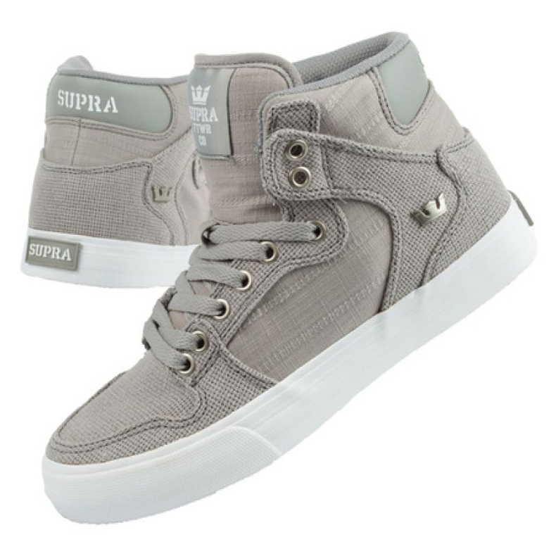 DC Supra Vaider M 08204-210 Turnschuhe grau
