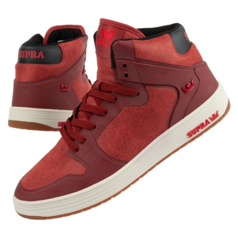 DC Supra Vaider M 08042-656 Turnschuhe rot