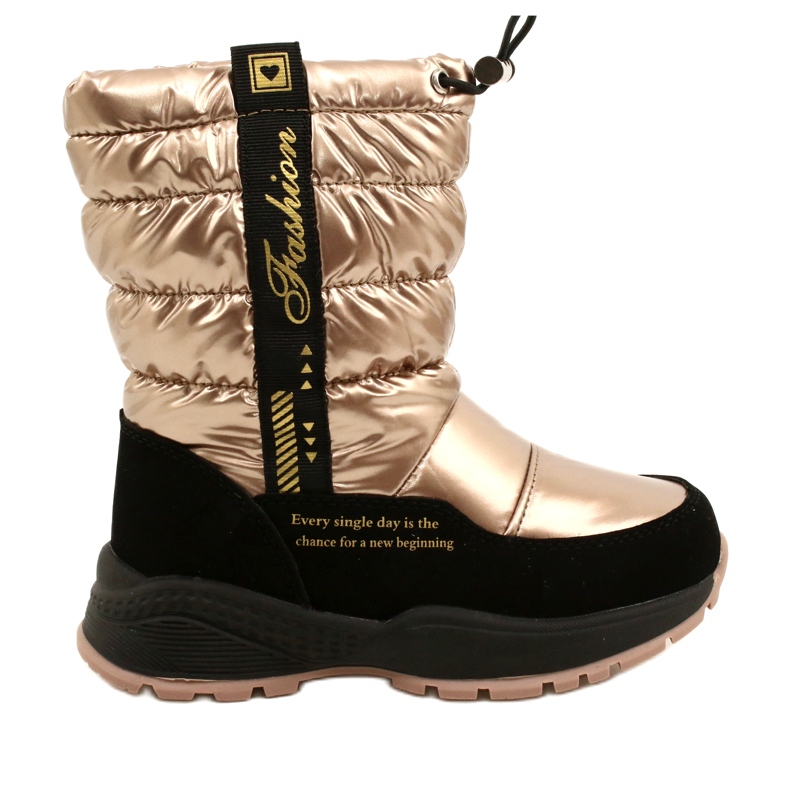 Schneeschuhe Miss Evento 22DZ23-5274 Gold / Schwarz golden